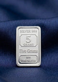 5 GM silver bar/coins