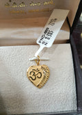 916 gold pendent