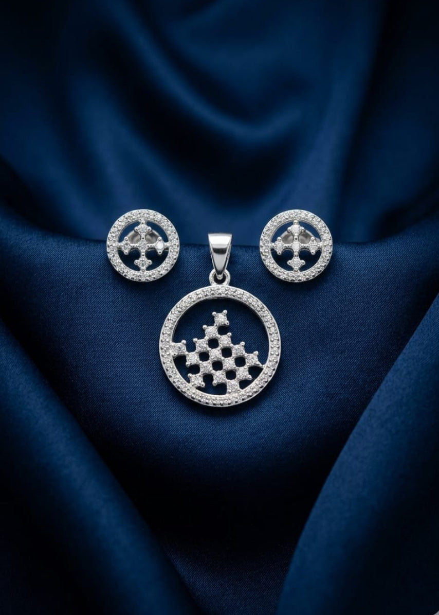 925 CHAIN PENDENT SET
