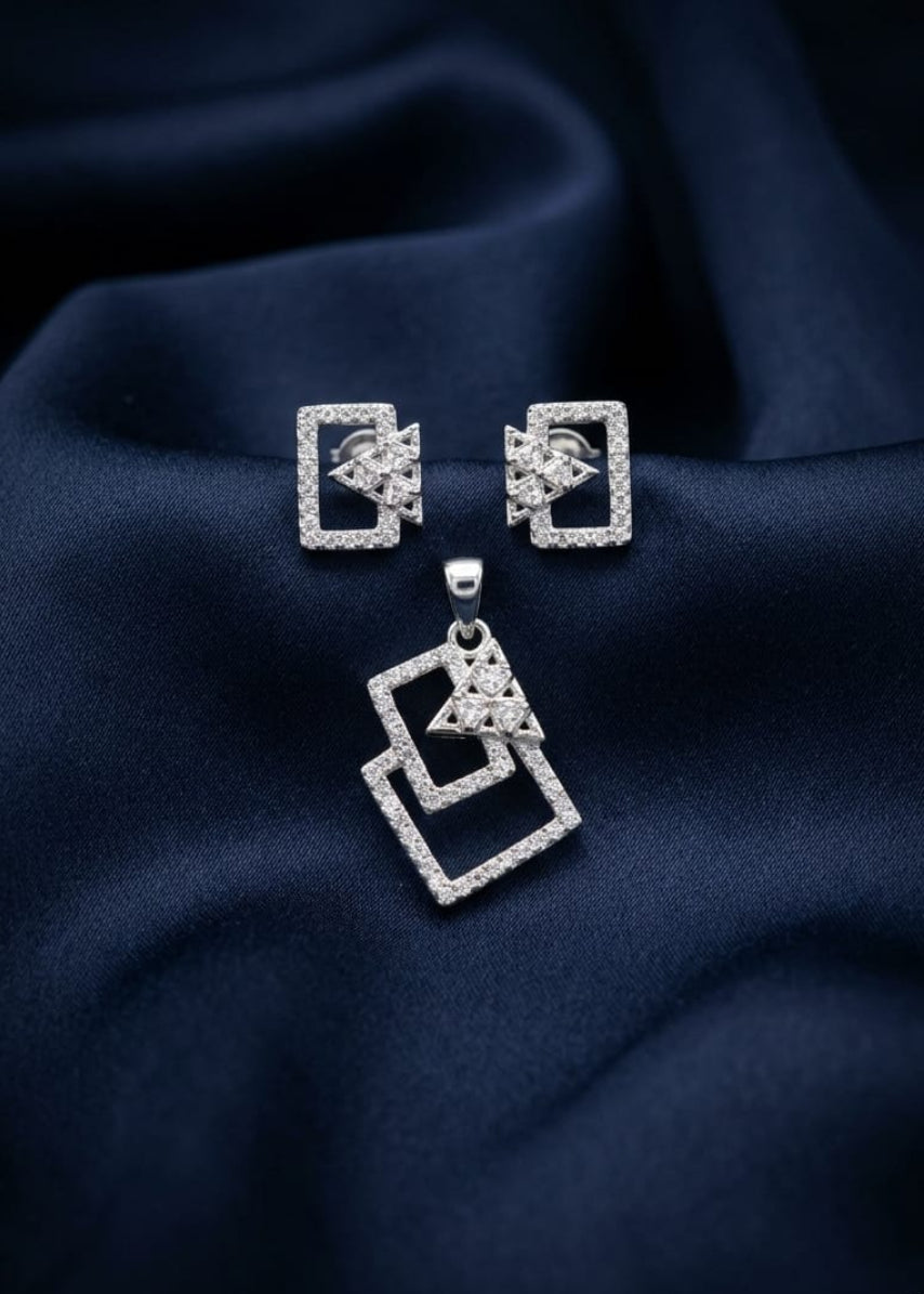 925 CHAIN PENDENT SET