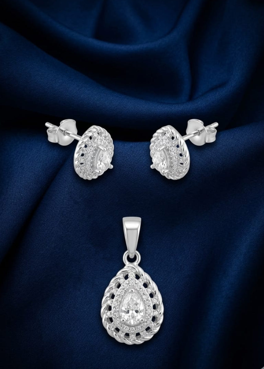 925 CHAIN PENDENT SET