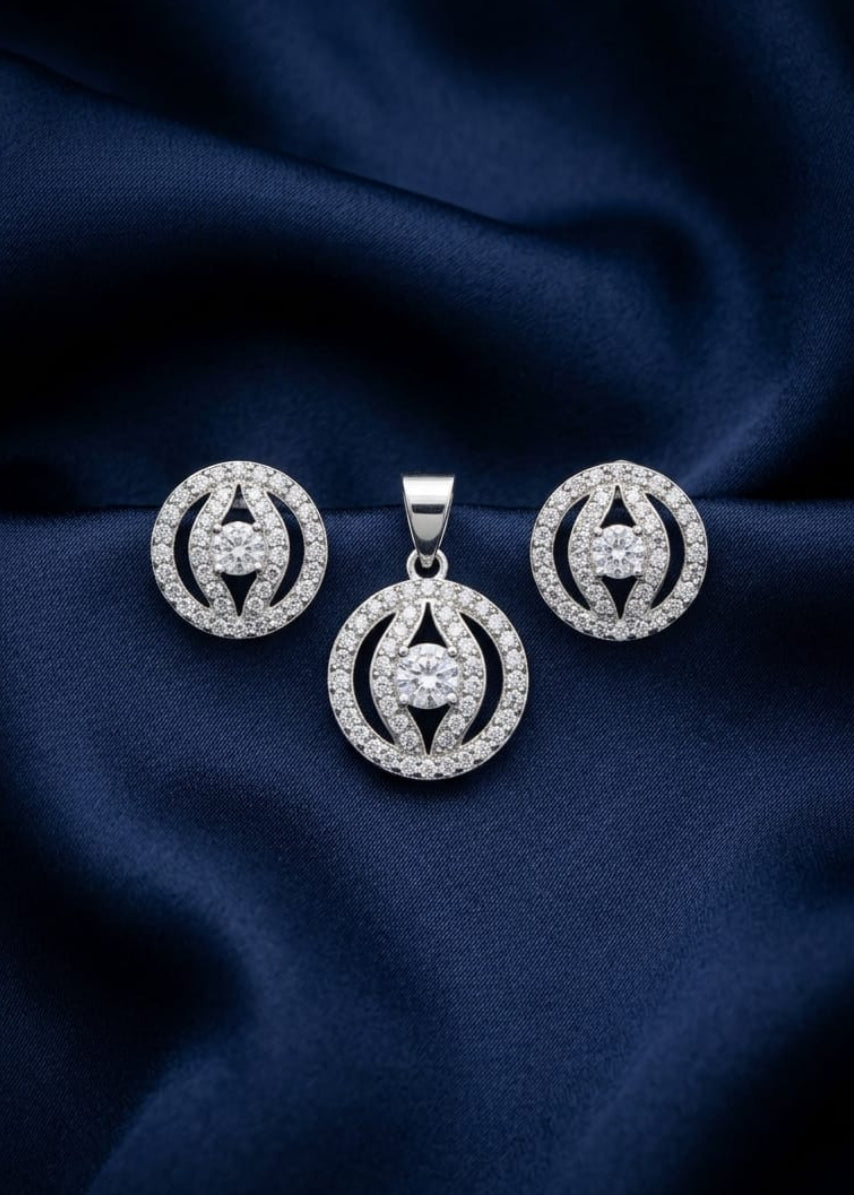 925 CHIAN PENDENT SET