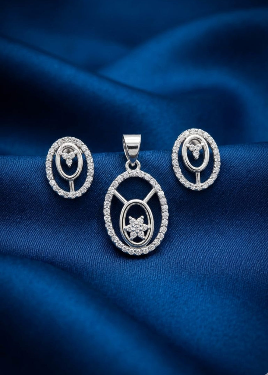 925 CHAIN PENDENT SET