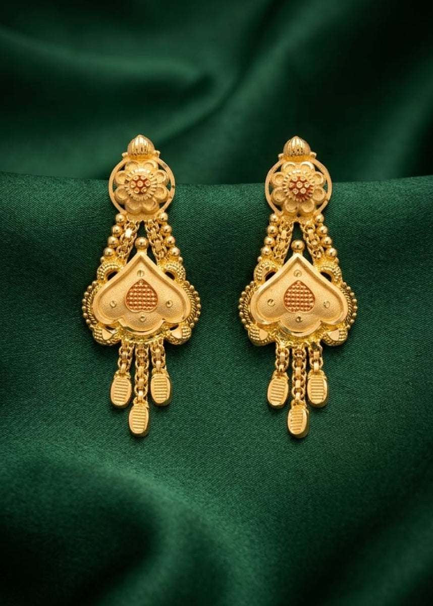 916 GOLD EARINGS