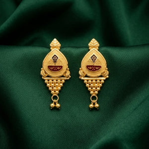 916 GOLD EARINGS