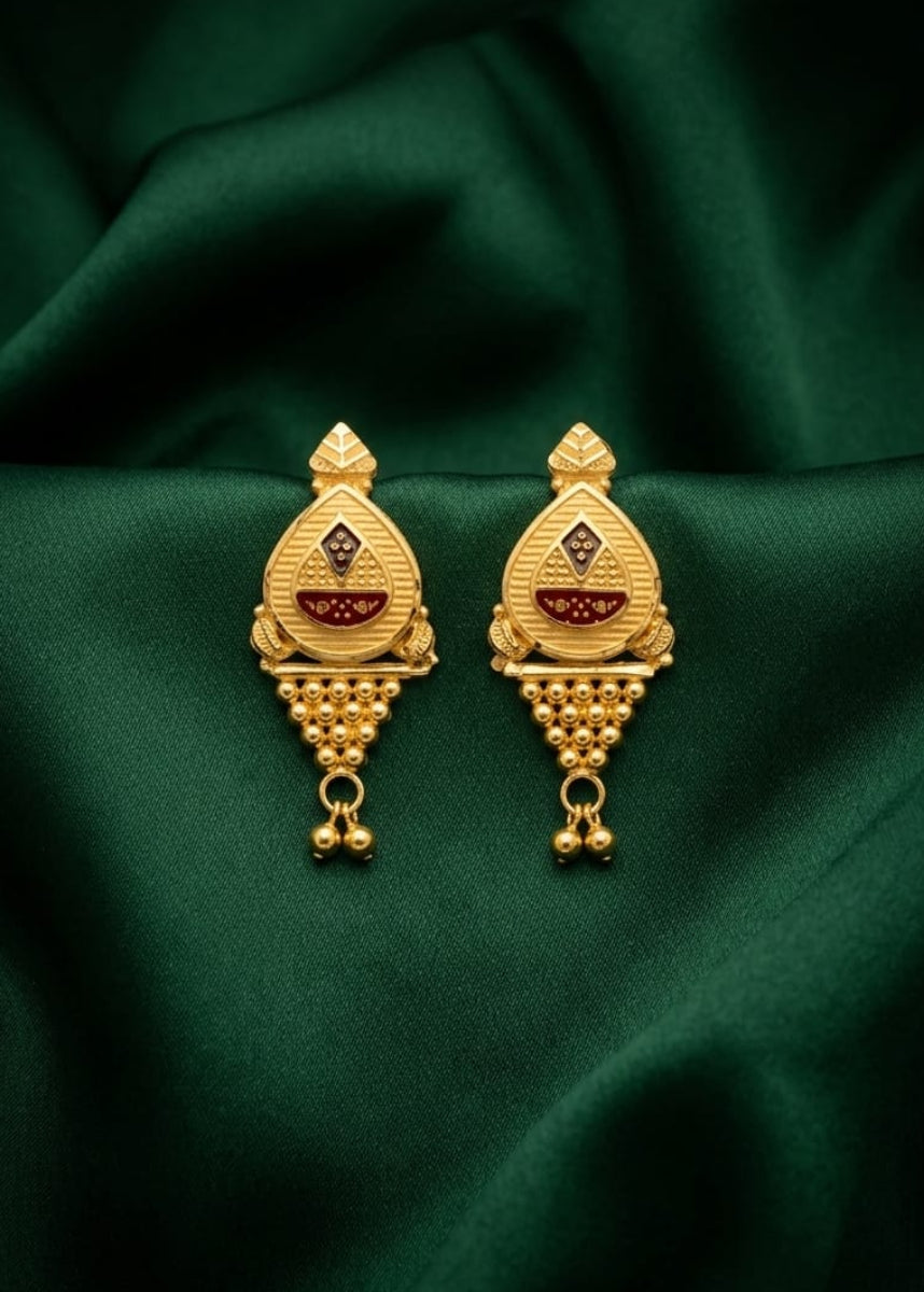 916 GOLD EARINGS