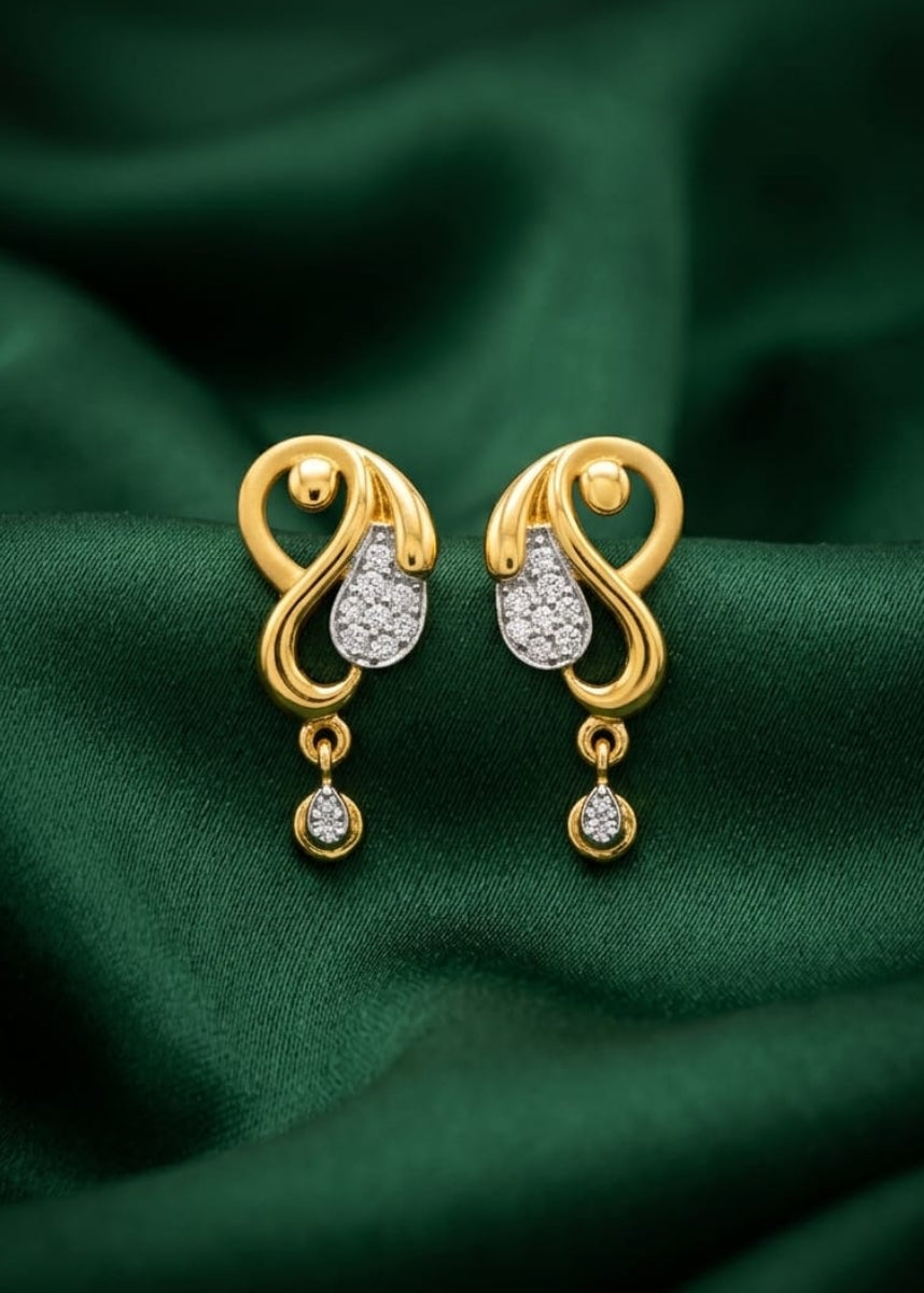 916 GOLD EARINGS
