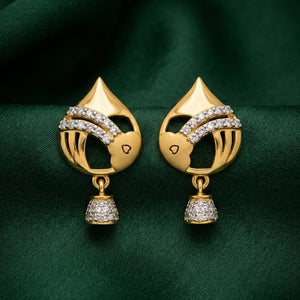 916 GOLD EARINGS
