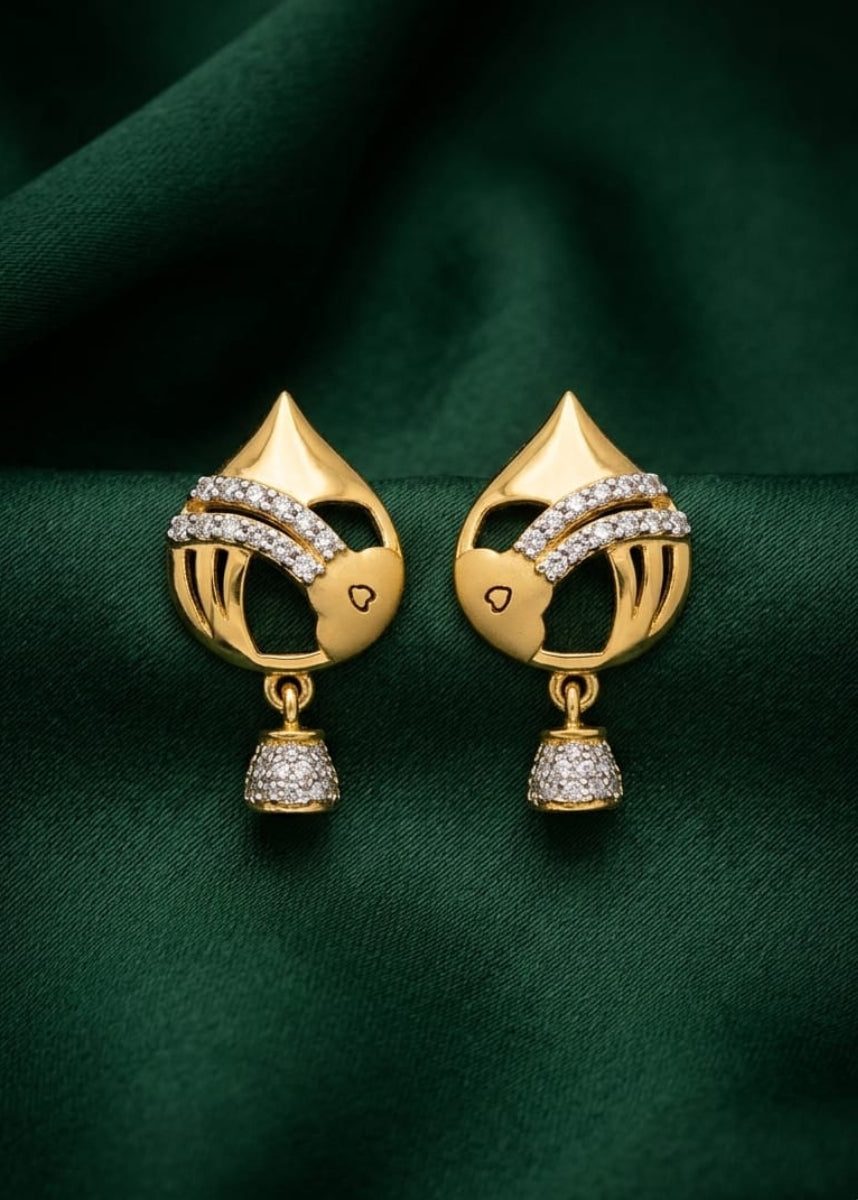 916 GOLD EARINGS
